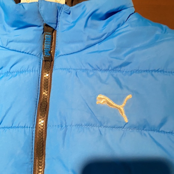 Boys Puma Vest Jacket - Picture 3 of 8